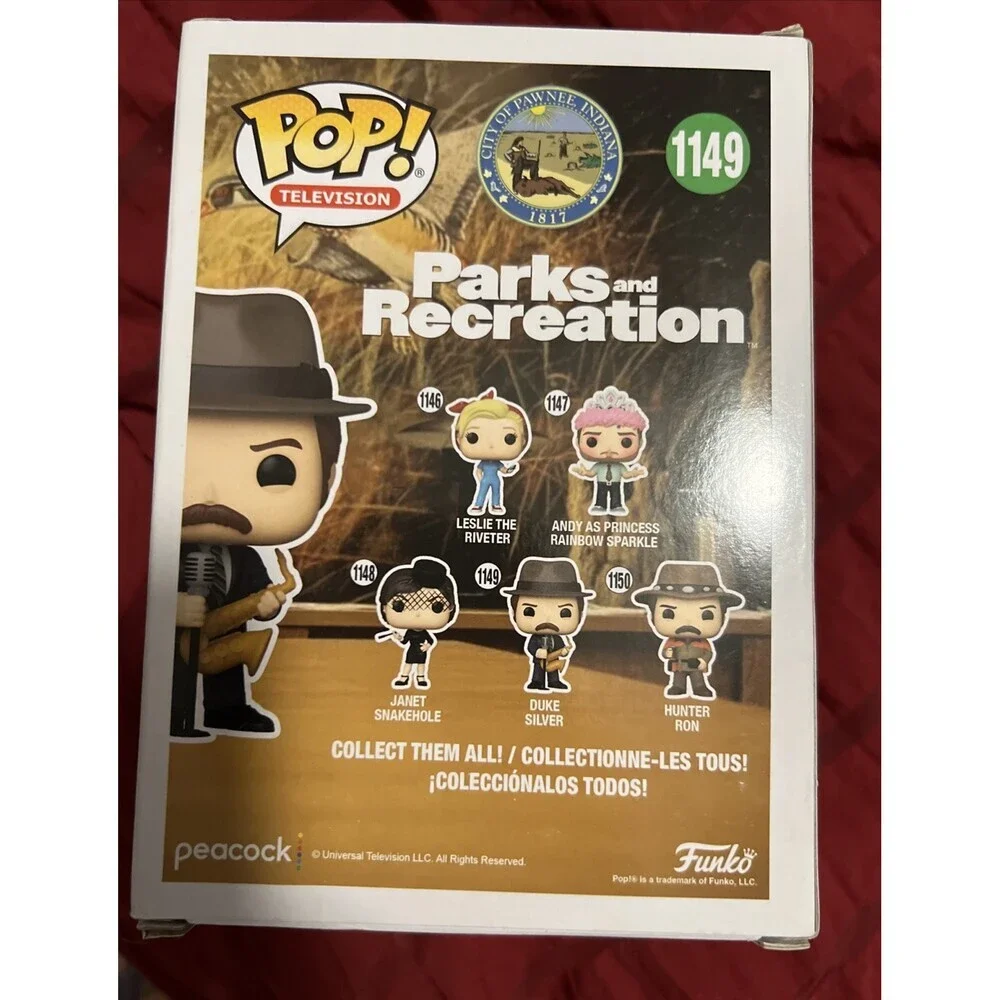 Duke Silver (Ron Swanson) Parks and Recreation Funko POP! #1149